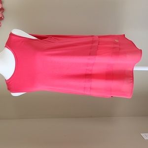 Michael Kors Pink women's sleeveless tunic.
